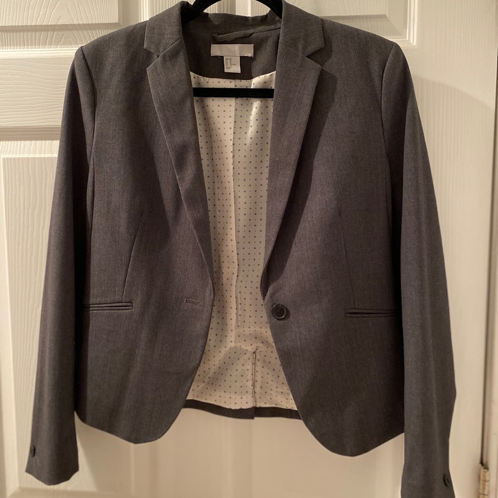 H&M Gray Blazer